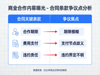 商业合作内幕曝光 - 合同条款争议点分析