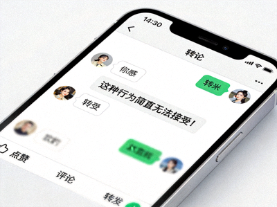 社交媒体言论争议 - 截图显示敏感发言内容